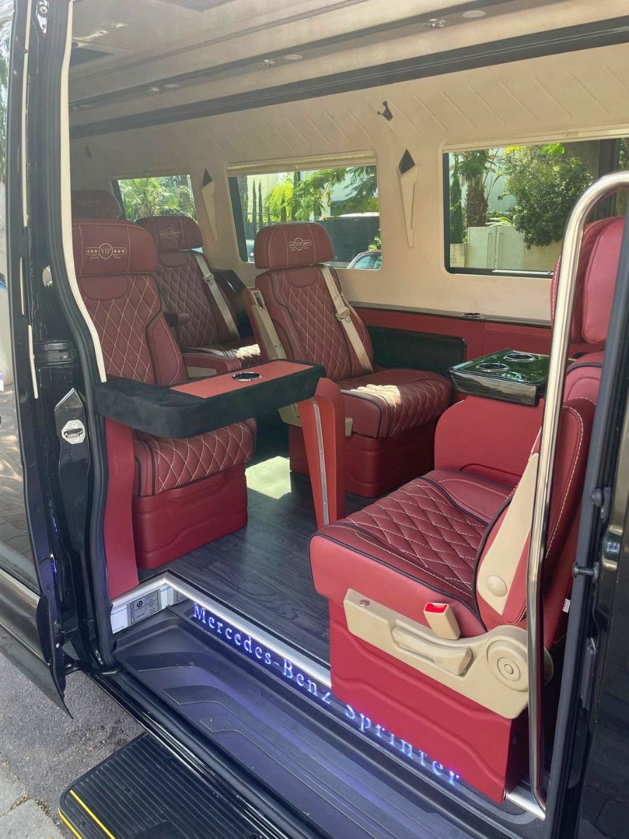 VIP minivan interior